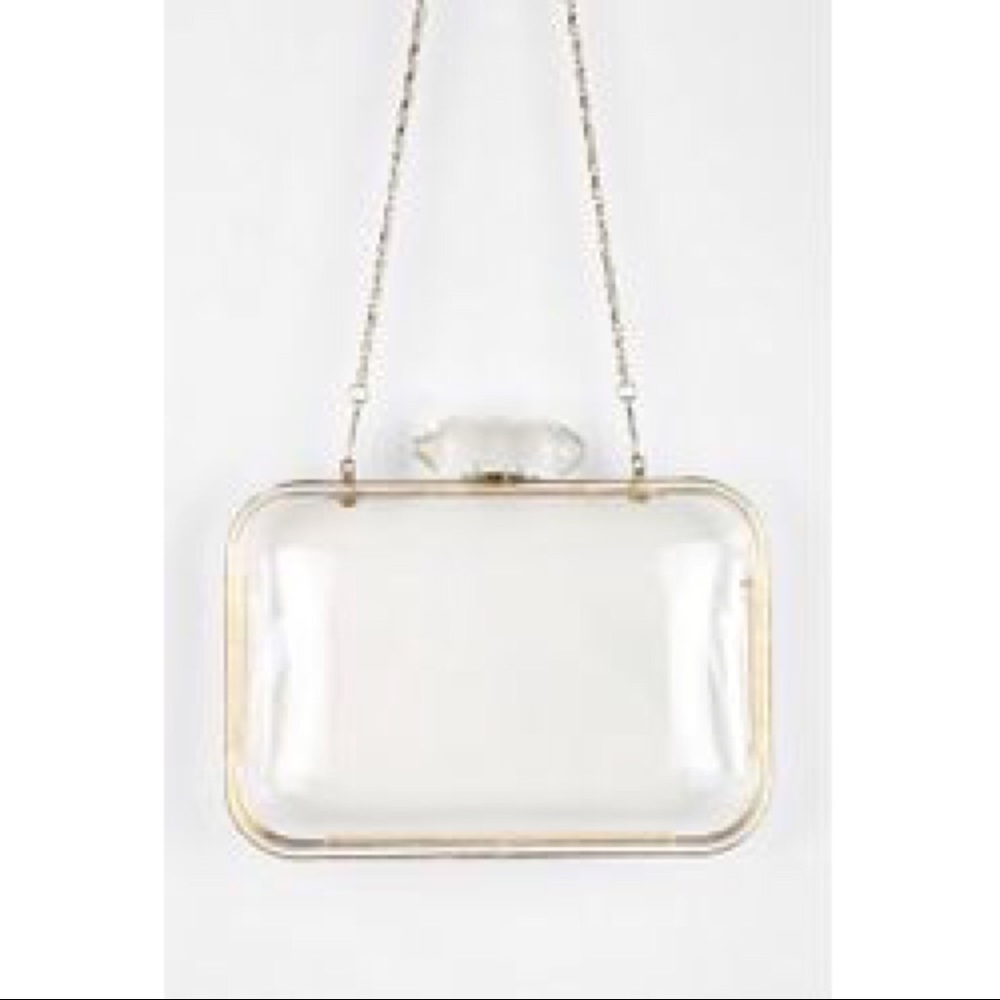 Urban Outfitters Acrylic Clutch/Shoulder Bag